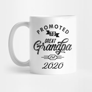 Promoted to great grandpa est. 2020 Mug